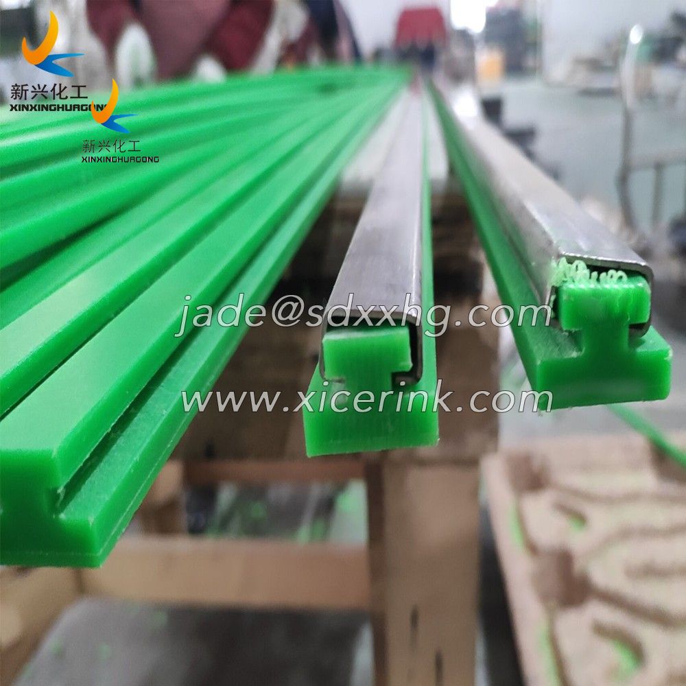 UHMWPE Chain Guide machined profiles UHMWPE Rail Chain Guide