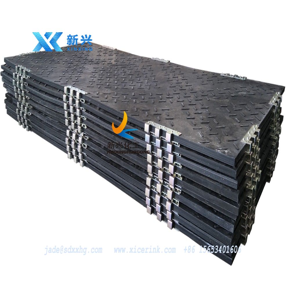 2050 x 4100 x 37 mm heavy duty ground protection rig mats