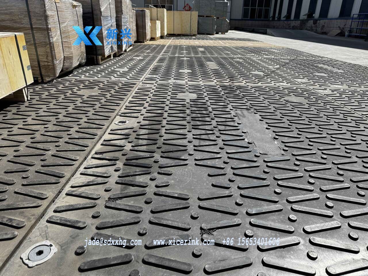 ground protection mats application