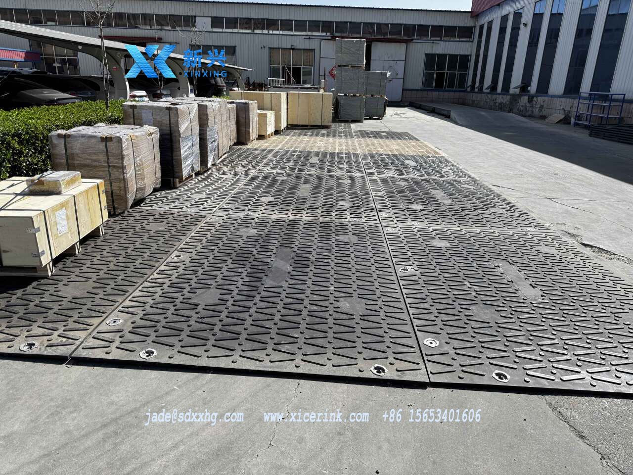 ground protection mats application