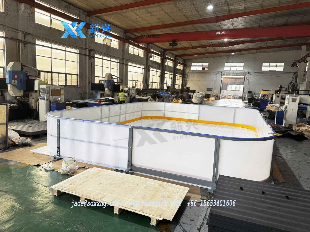 ICE Rink Dasher Board System Made In China