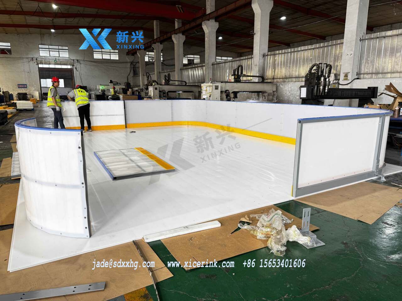 ICE Rink Dasher Board System Made In China